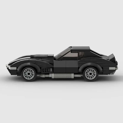 Corvette Stingray Building Blocks Model