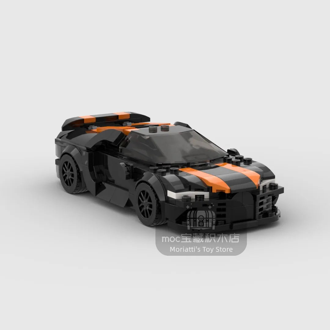 Bugatti Chiron Building Blocks Model