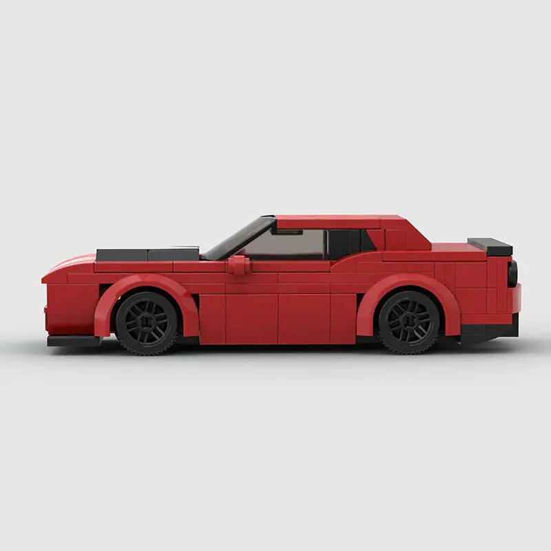 Dodge Challenger Building Blocks Model