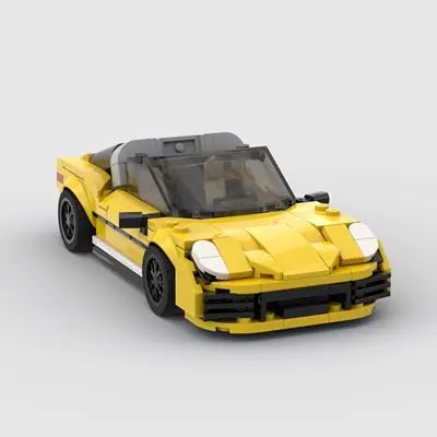 Porsche 911 targa Top Speed Champion Building Blocks Model