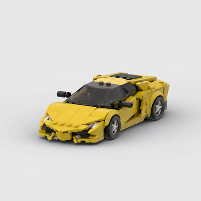 Lamborghini Aventador Building Blocks Model