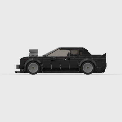 Blown Dodge Challenger Building Blocks Model