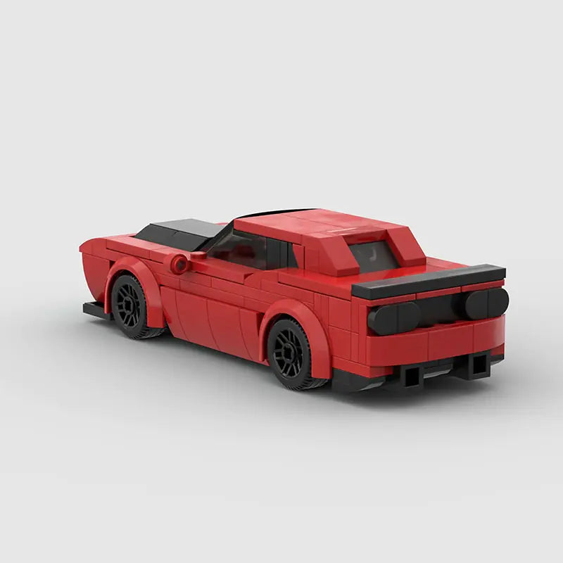 Dodge Challenger Building Blocks Model