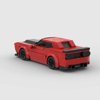 Dodge Challenger Building Blocks Model