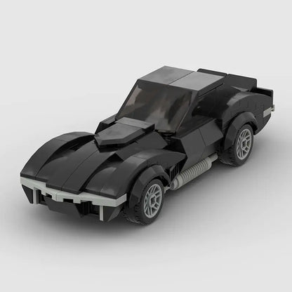 Corvette Stingray Building Blocks Model