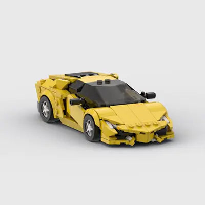 Lamborghini Aventador Building Blocks Model