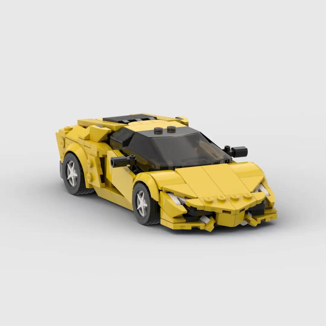 Lamborghini Aventador Building Blocks Model