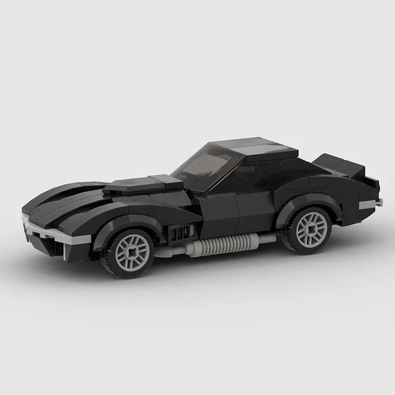 Corvette Stingray Building Blocks Model