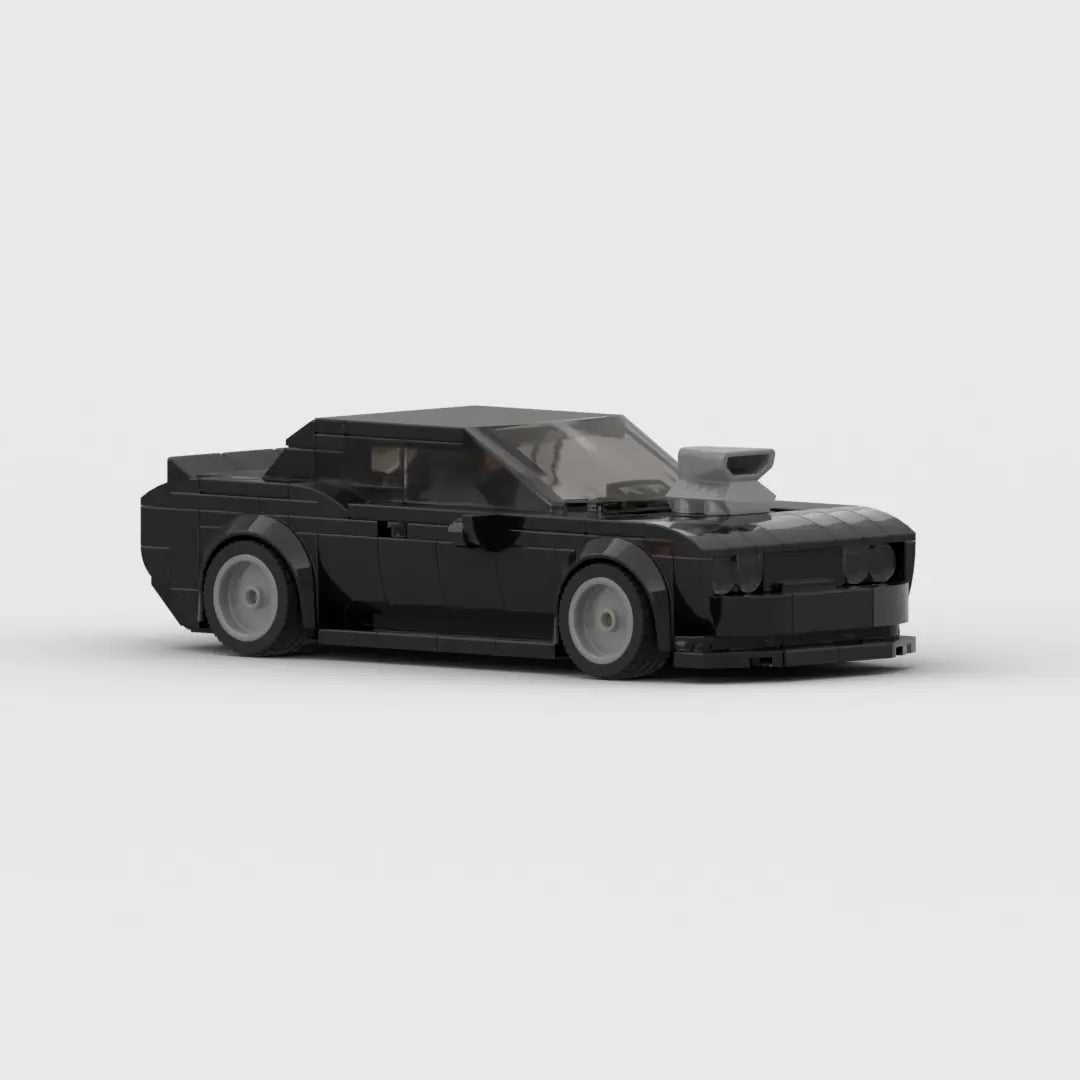 Blown Dodge Challenger Building Blocks Model